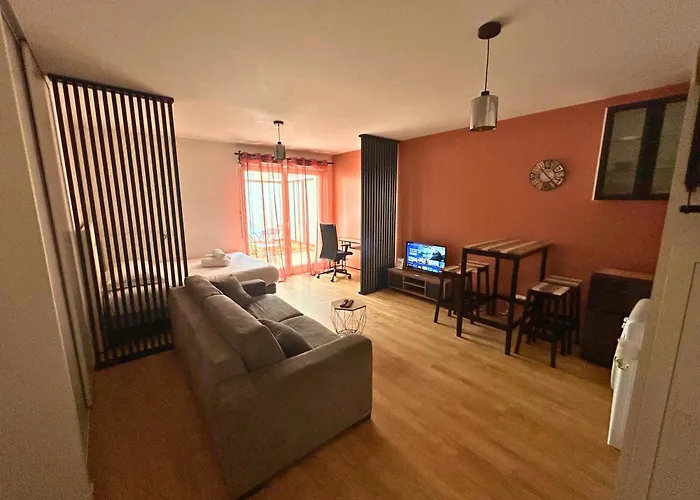 Studio Spacieux 4 Personnes Avec Terrasse Privee & Bureau - Gare A 4Min, Paris En 30Min